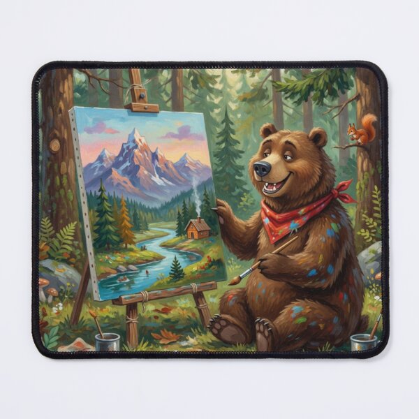 Item preview, Little Bear Painting Dreams designed and sold by JAMESAMORN.