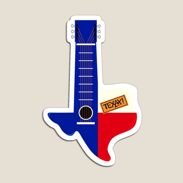 Item preview, TEXAX! MY GUITAR STICKER designed and sold by bessartex.