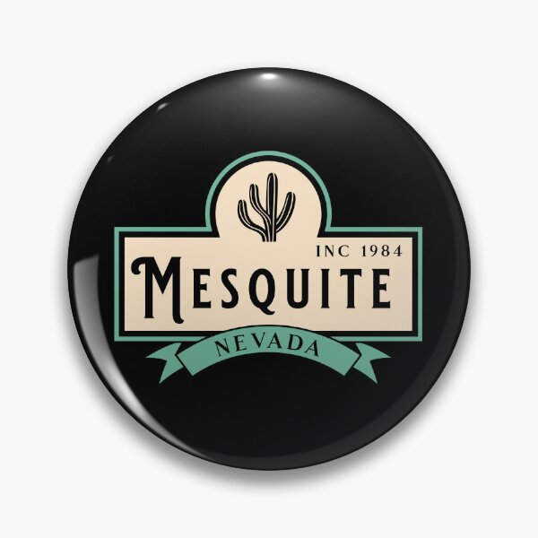 Item preview, Mesquite Nevada Vintage Desert Badge designed and sold by American Travels.