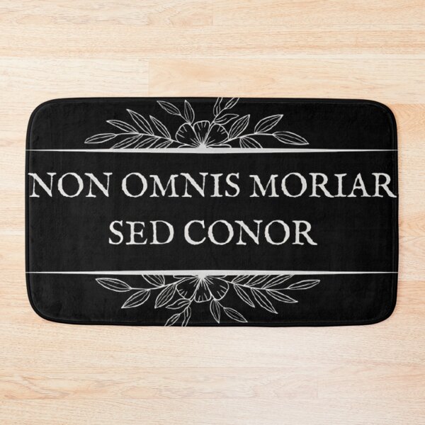 Artikelvorschau, Non Omnis Moriar Sed Conor - Lustiges lateinisches Zitat, dunkle Kunst entworfen und verkauft von DarkOriginArts.