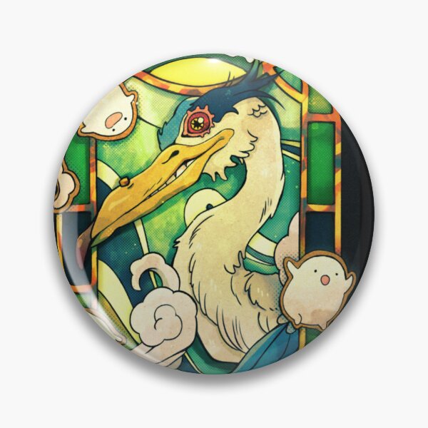 Item preview, Ghibli stained glass collection version 2: monoke ponyo laputa heron designed and sold by Kryomax_.