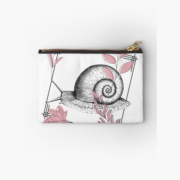 Item preview, Vintage Snail & Pink Botanical - Boho Art designed and sold by Kanniax.