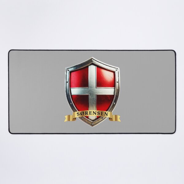 Item preview, Sorensen Danish Heritage Crest Shield designed and sold by Highlandkings.