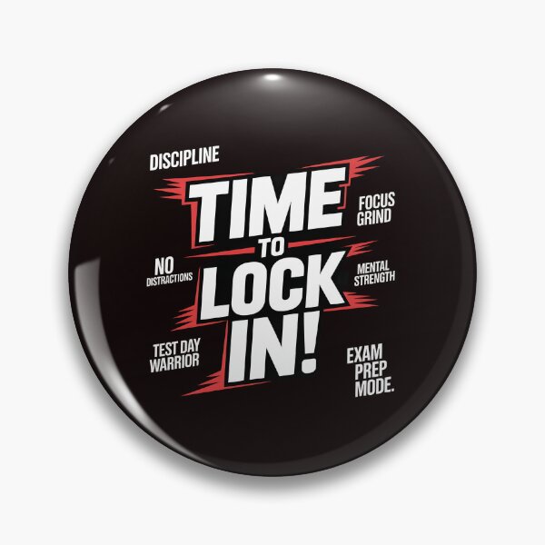 Item preview, Test Day State Testing Time to Lock in Apparel – Test Day Motivation for Exam Prep designed and sold by Redgiant87x.