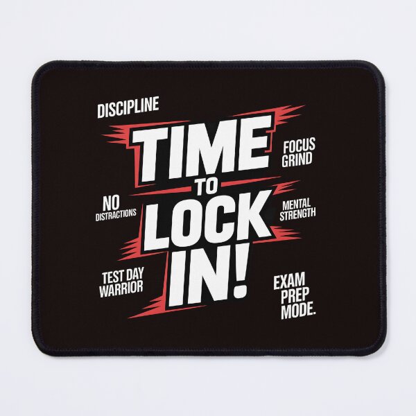 Item preview, Test Day State Testing Time to Lock in Apparel – Test Day Motivation for Exam Prep designed and sold by Redgiant87x.