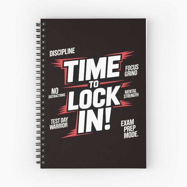 Item preview, Test Day State Testing Time to Lock in Apparel – Test Day Motivation for Exam Prep designed and sold by Redgiant87x.
