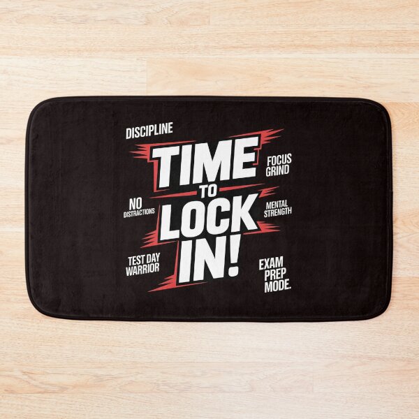 Item preview, Test Day State Testing Time to Lock in Apparel – Test Day Motivation for Exam Prep designed and sold by Redgiant87x.