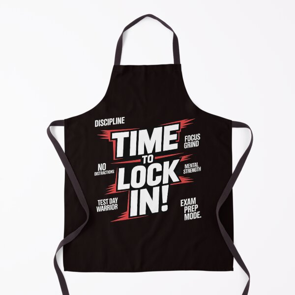 Item preview, Test Day State Testing Time to Lock in Apparel – Test Day Motivation for Exam Prep designed and sold by Redgiant87x.
