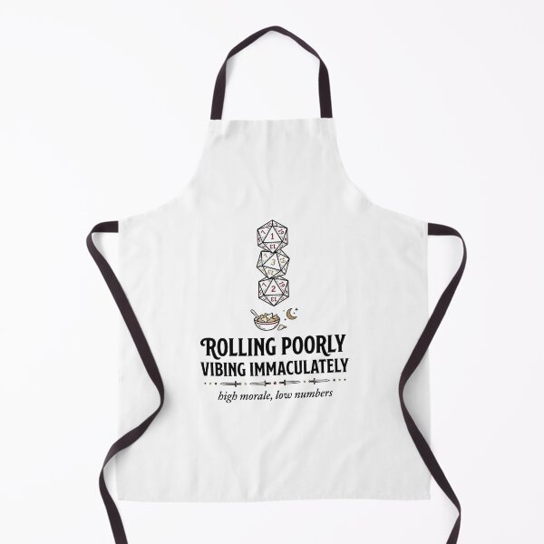 Item preview, Rolling Poorly Vibing Immaculately High Morale Low Numbers designed and sold by Fenay Designs.