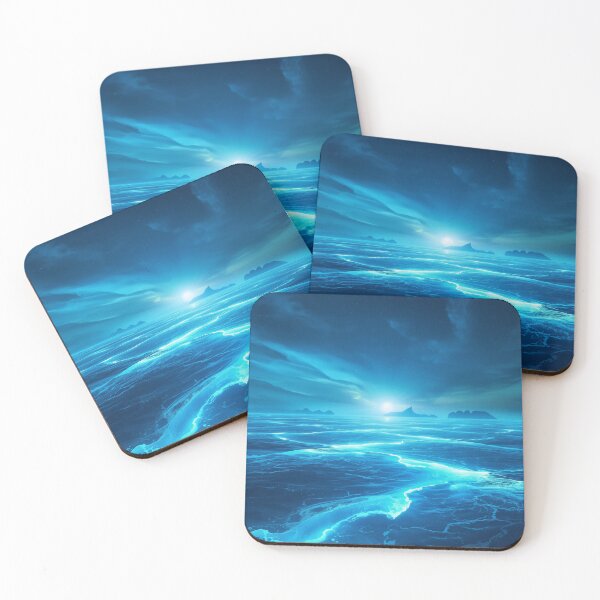 Item preview, Alien Ocean Horizon – Pandora Style Landscape designed and sold by Luminous Wilds.