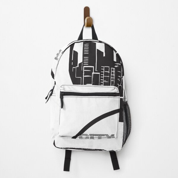 Item preview, Modern urban silhouette in black designed and sold by STICKOANIME.