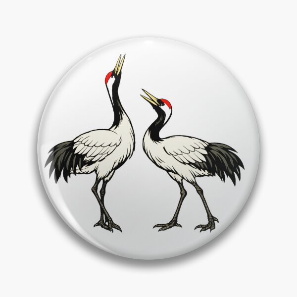 Item preview, Cranes Calling Ukiyo-e Japanese Art designed and sold by SakuraMarket26.