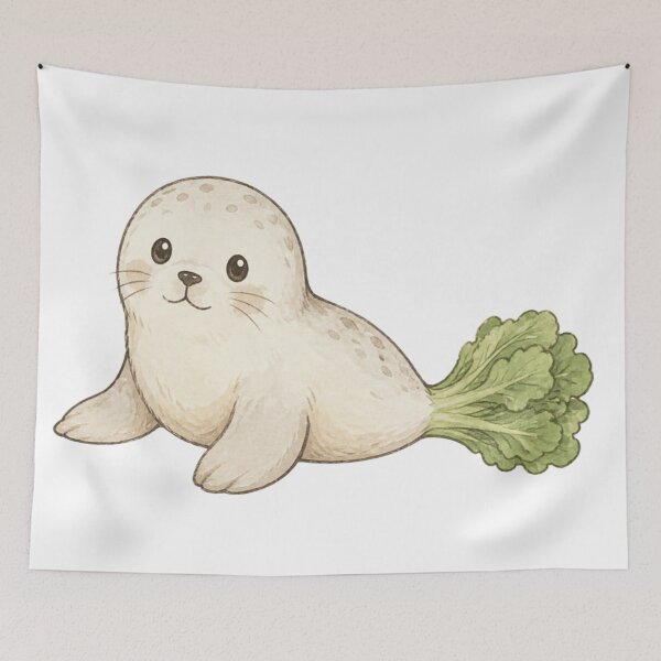 Item preview, The Radish Seal designed and sold by MiiKahEl.