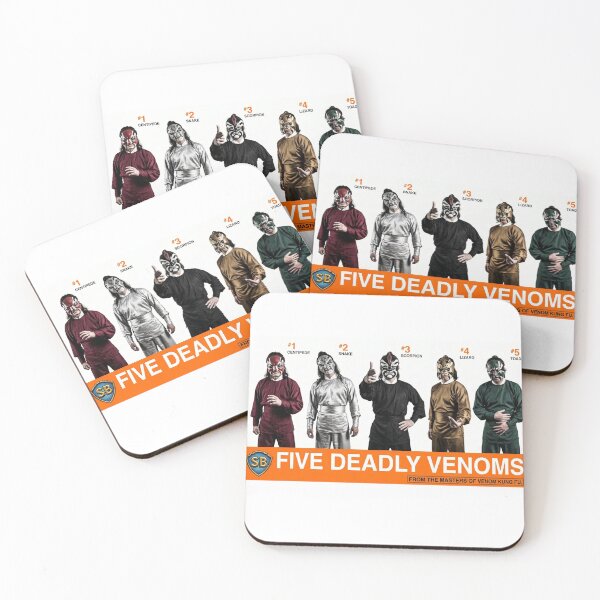 Item preview, Five Deadly Venoms designed and sold by MovieMayhem.
