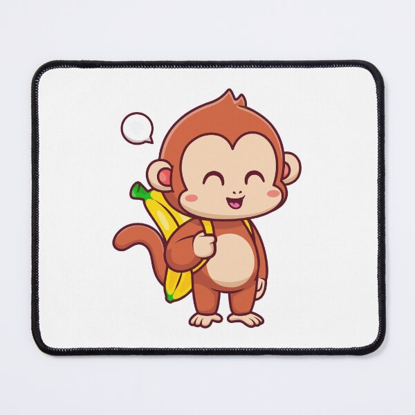 Item preview, Cute Happy Monkey Carrying Bananas Backpack designed and sold by Gromiber.