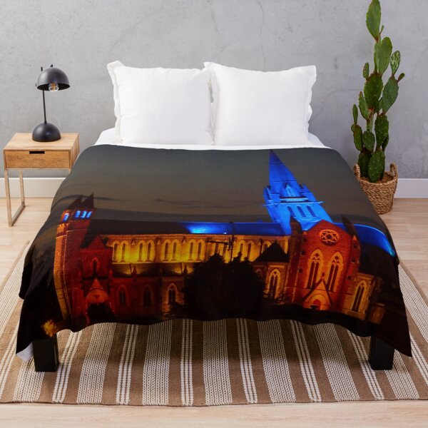Item preview, Blue-Lit Sacred Heart Cathedral - Bendigo, Victoria designed and sold by Steven Jodoin.
