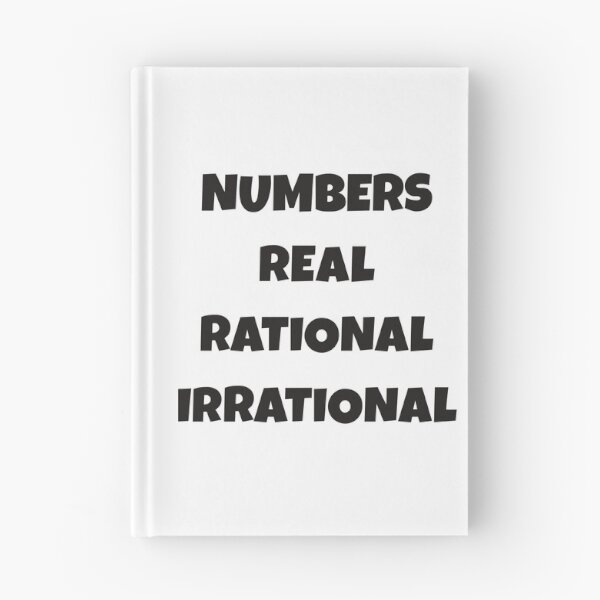 Item preview, Numbers in Math real rational irrational designed and sold by Think4Prints.