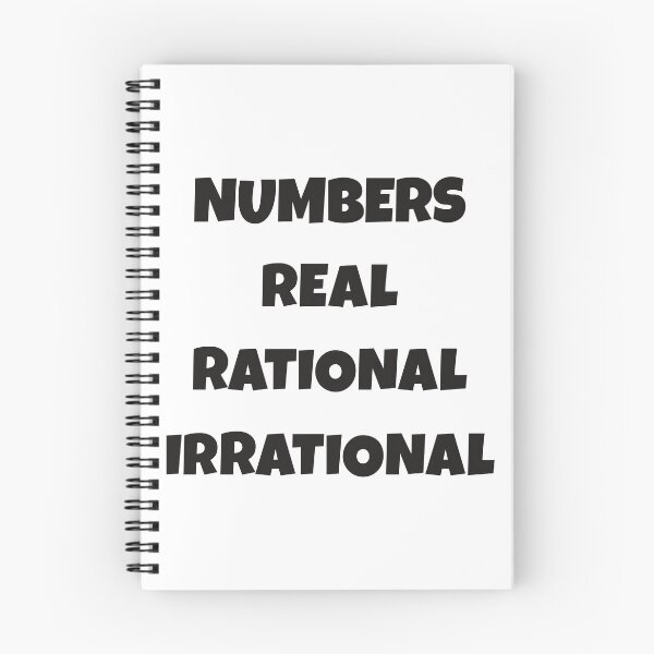 Item preview, Numbers in Math real rational irrational designed and sold by Think4Prints.