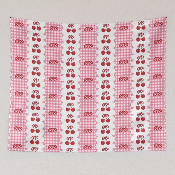 Item preview, Coquette Pink Picnic Lace Design designed and sold by Kusaka.art.