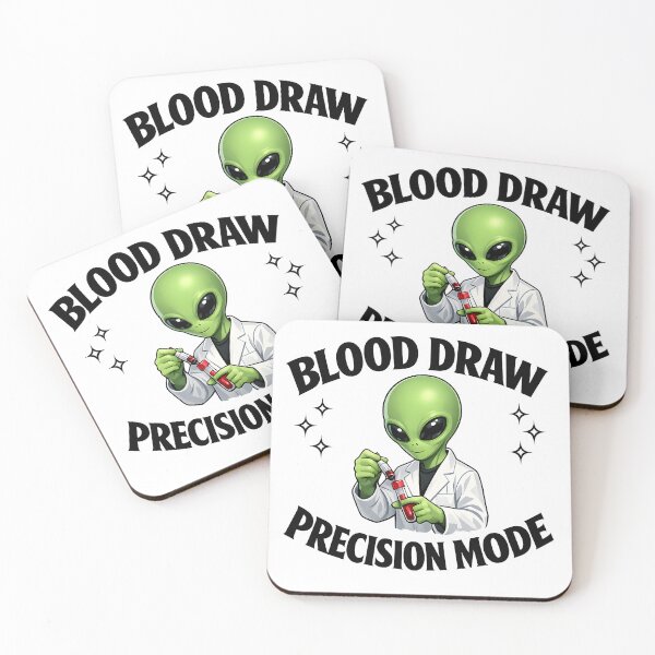 Item preview, Phlebotomy Alien Lab Scientist Blood Sample Medical Lab Technician Sci Fi Humor Design designed and sold by ClinicalHubs.