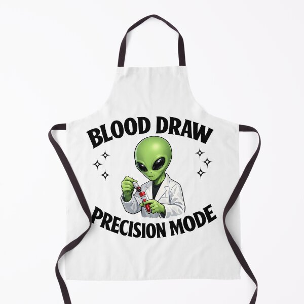 Item preview, Phlebotomy Alien Lab Scientist Blood Sample Medical Lab Technician Sci Fi Humor Design designed and sold by ClinicalHubs.