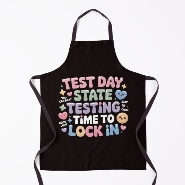 Item preview, Test Day State Testing Time to Lock in Graphic – Exam Prep Motivation School Testing Season designed and sold by Redgiant87x.