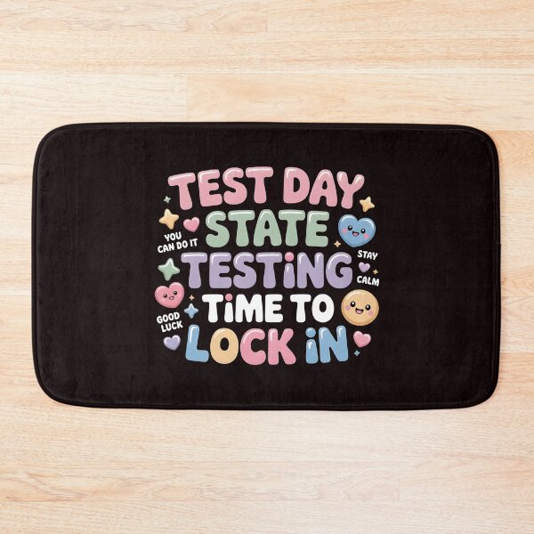 Item preview, Test Day State Testing Time to Lock in Graphic – Exam Prep Motivation School Testing Season designed and sold by Redgiant87x.