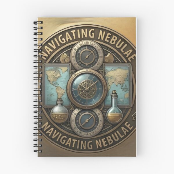 Item preview, Navigating Nebulae: The Alchemical World-Chart Chronometer designed and sold by PureDesignLab1.