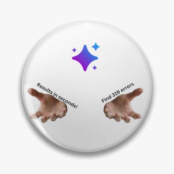 Item preview, AI Workplace Humor – Results in Seconds vs 319 Errors Found – AI Workflow Reality designed and sold by AiHumorArtShop.
