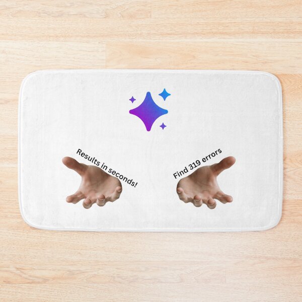 Item preview, AI Workplace Humor – Results in Seconds vs 319 Errors Found – AI Workflow Reality designed and sold by AiHumorArtShop.