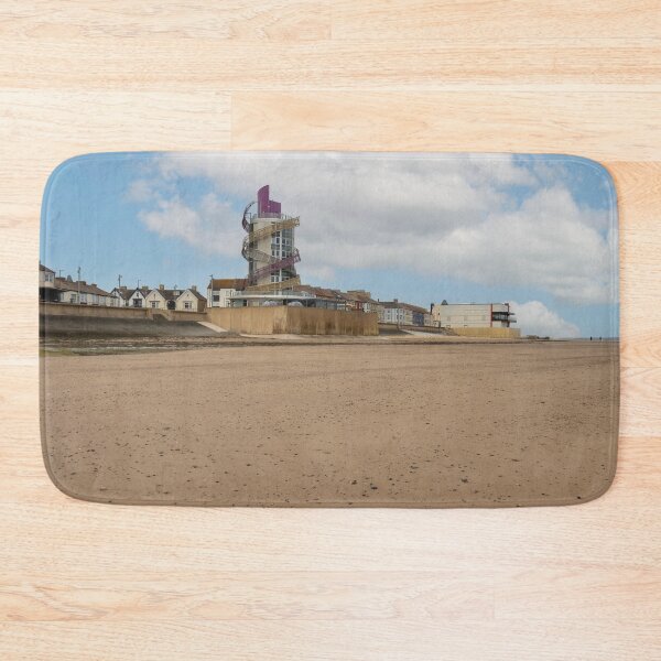 Item preview, Coastal Landmarks: Redcar Beacon, Beach & Regent Cinema designed and sold by ArtworkNorth.