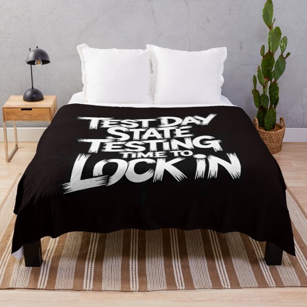 Item preview, Test Day State Testing Time to Lock in – School Testing Season Test Day Motivation designed and sold by Redgiant87x.