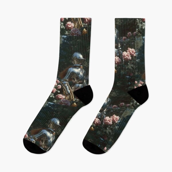 Item preview, Knight Playing Trumpet, Jazz Musician Armor, Surreal Music Art Design designed and sold by Mono.fi Studios.