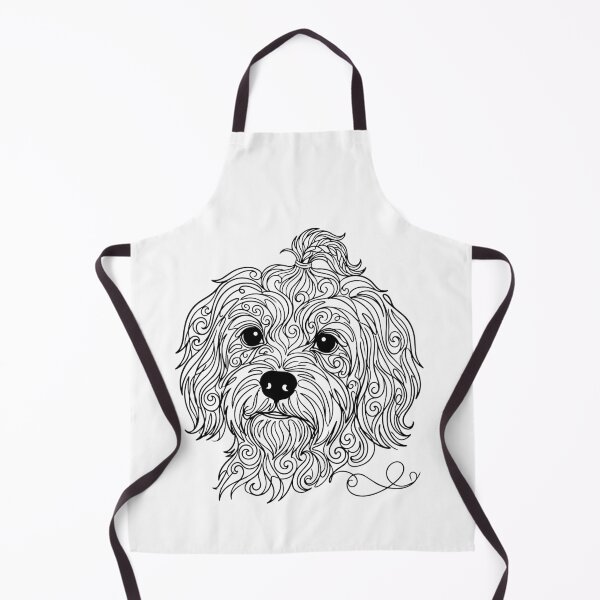 Item preview, Havanese One Line Art – Modern & minimalist dog contour design designed and sold by Pfotenfaden.