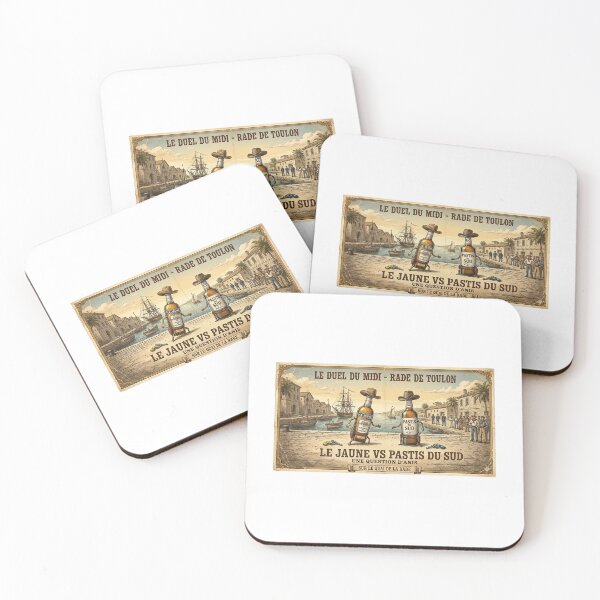 Item preview, The Great Duel of the South - Western Aperitif Parody - Toulon designed and sold by Haliotisc.
