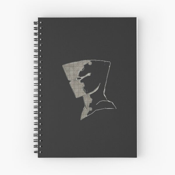 Item preview, Hooded Figure Half Shadow Hand Drawn Original Art designed and sold by UnrealShopKelko.