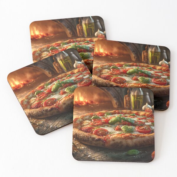 Item preview, Delicious Pizza Freshly Baked in a Wood Oven designed and sold by Artessie.
