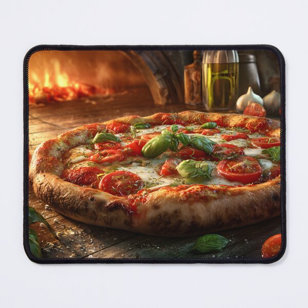 Item preview, Delicious Pizza Freshly Baked in a Wood Oven designed and sold by Artessie.