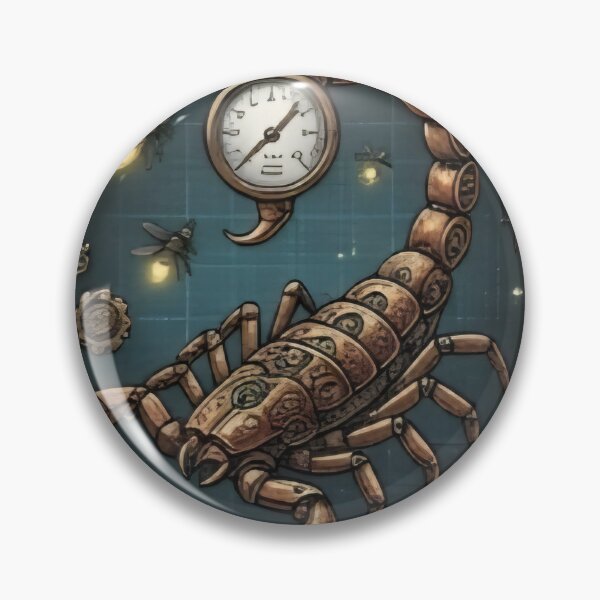 Item preview, The Clockwork Scorpion Corps: Steampunk Guardian of the Night designed and sold by PureDesignLab1.