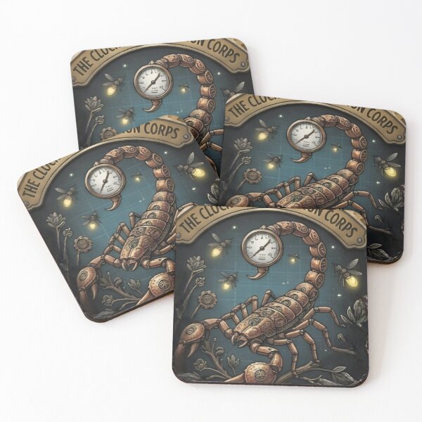 Item preview, The Clockwork Scorpion Corps: Steampunk Guardian of the Night designed and sold by PureDesignLab1.