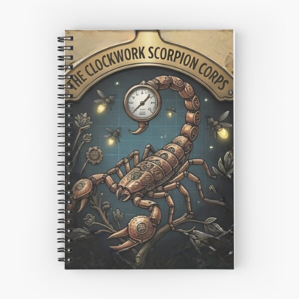 Item preview, The Clockwork Scorpion Corps: Steampunk Guardian of the Night designed and sold by PureDesignLab1.