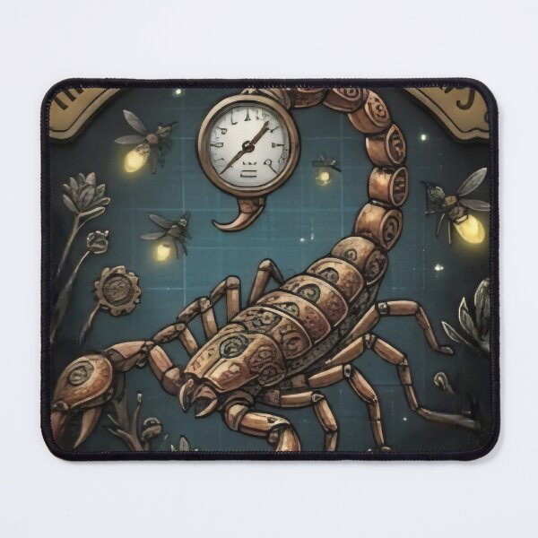 Item preview, The Clockwork Scorpion Corps: Steampunk Guardian of the Night designed and sold by PureDesignLab1.