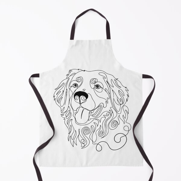 Item preview, Hovawart One Line Art – Modern & minimalist dog contour design designed and sold by Pfotenfaden.
