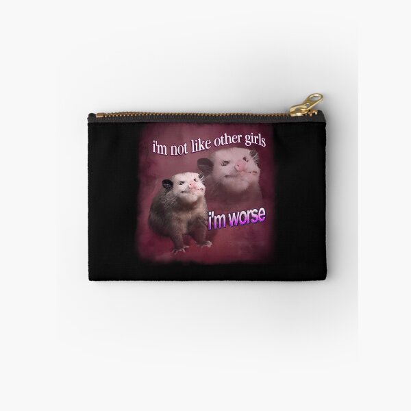 Item preview, I'M Not Like Other Girls I'M Worse Possum Word Art designed and sold by ball-merch1903.