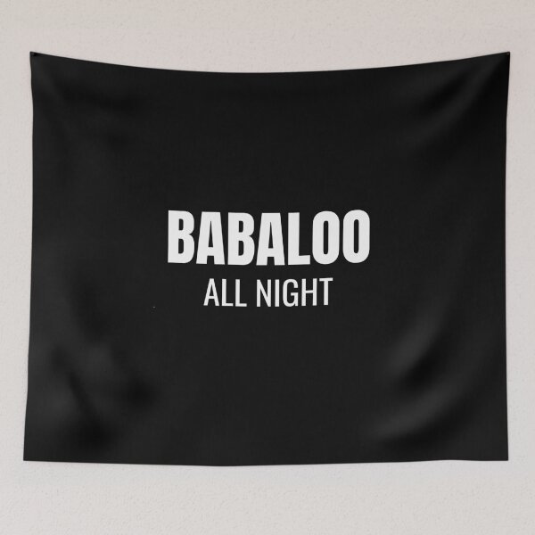Item preview, Babaloo All Night (White) designed and sold by ShipCrewNation.