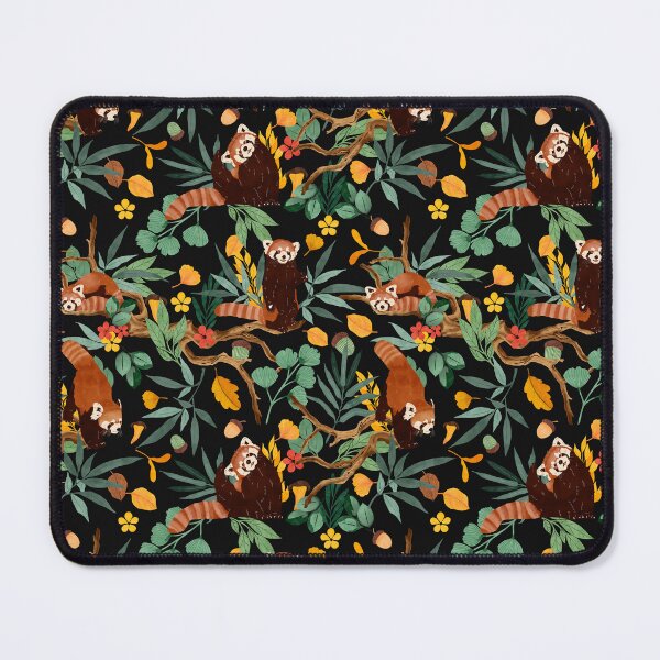 Item preview, RED PANDAS IN DARK WILD NATURE designed and sold by mmartabc.