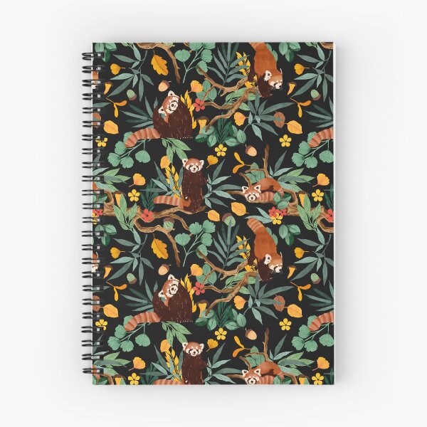 Item preview, RED PANDAS IN DARK WILD NATURE designed and sold by mmartabc.