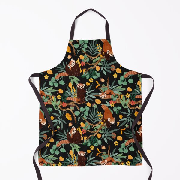 Item preview, RED PANDAS IN DARK WILD NATURE designed and sold by mmartabc.