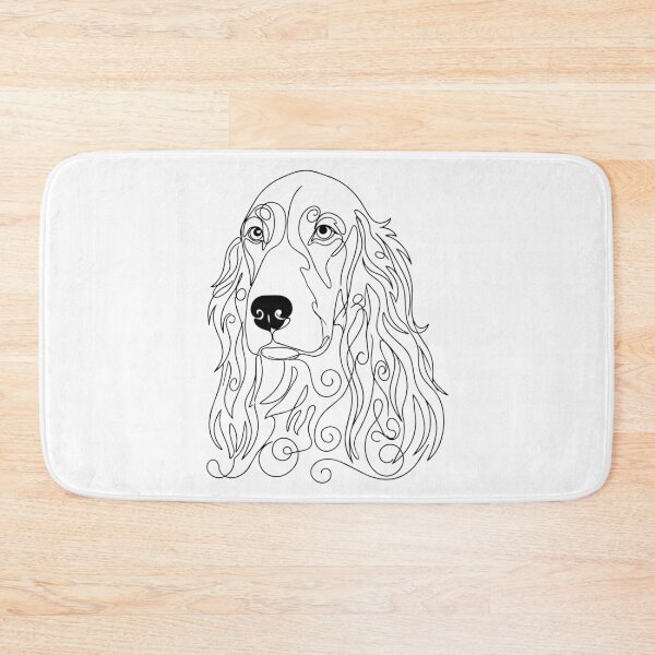 Item preview, Irish Red Setter One Line Art – Modern & Elegant Hunting Dog Contour Design designed and sold by Pfotenfaden.