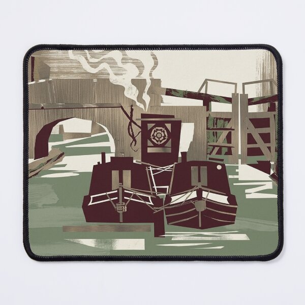 Item preview, Narrowboats abstract 1 designed and sold by designbywhacky.